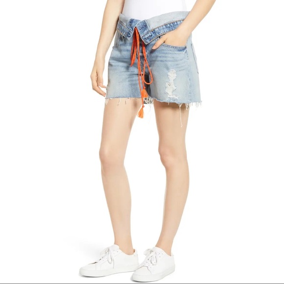 NWT HUDSON Sloane Denim Short - Picture 3 of 7